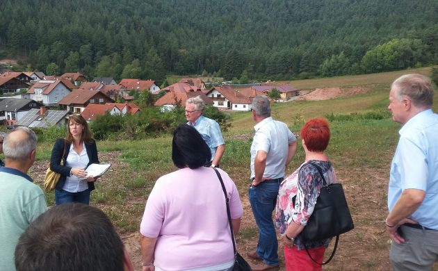 Biosphärenreservatsausschuss des Besziksverbands Pfalz im Herbst 2018 (Exkursion zu Projektstandort in Schindhard)
