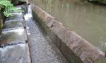 Abfluss entlang des Fischpasses