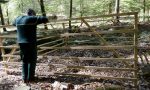 Visite de terrain en avril 2018 pour contrôler l'évolution des plantations