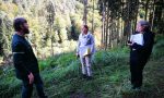 Vorstellung der waldbaulichen Maßnahmen durch Agent der ONF.